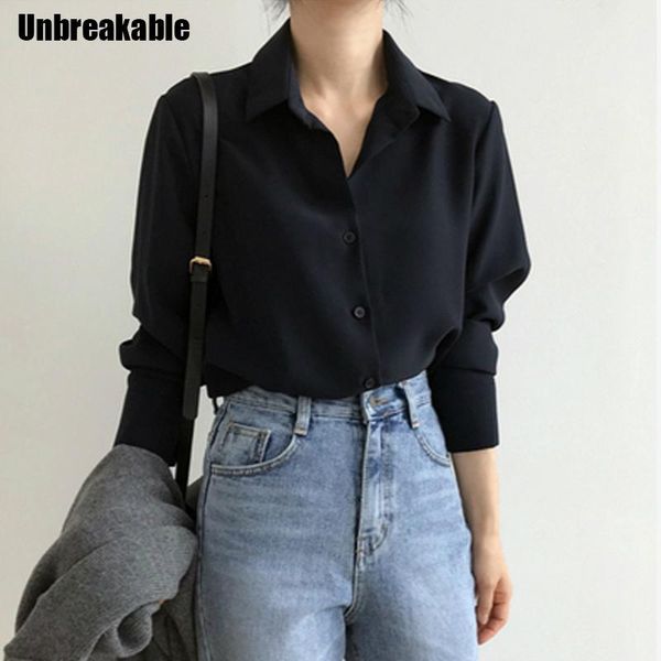 summer arrival women solid black chiffon blouse long sleeve casual shirt women's korean style chic feminina blusas blouses & shirts, White
summer arrival women solid black chiffon blouse long sleeve casual shirt women's korean style chic feminina blusas blouses & shirts, White