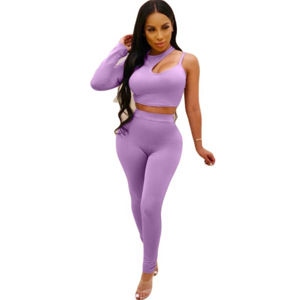 women's two piece pants fashion women outfits 2021 autumn purple one shoulder halter spaghetti strap short long skinny set, White
women's two piece pants fashion women outfits 2021 autumn purple one shoulder halter spaghetti strap short long skinny set, White