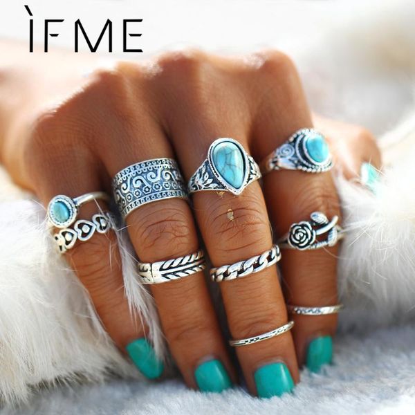 wedding rings if me retro midi set women antique silver color big blue stone flowers bohemian ring jewelry anillos 10pcs/set, Slivery;golden 
wedding rings if me retro midi set women antique silver color big blue stone flowers bohemian ring jewelry anillos 10pcs/set, Slivery;golden