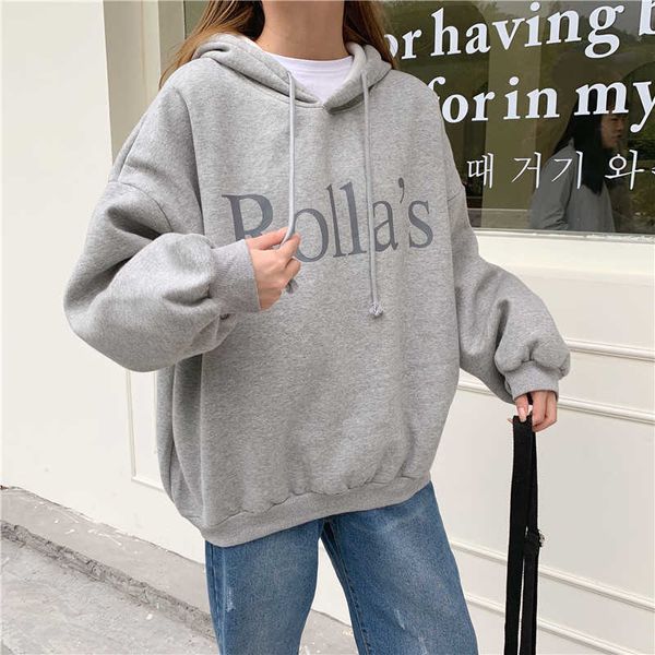 winter hooded sweatshirt female korean ins harajuku vintage bf loose letter print fashion chic casual women 210608, Black
winter hooded sweatshirt female korean ins harajuku vintage bf loose letter print fashion chic casual women 210608, Black