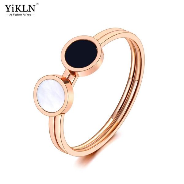 cluster rings yikln fashion 316l stainless steel white/black acrylic engagement party for women girls jewelry anillo yr20059, Golden;silver
cluster rings yikln fashion 316l stainless steel white/black acrylic engagement party for women girls jewelry anillo yr20059, Golden;silver