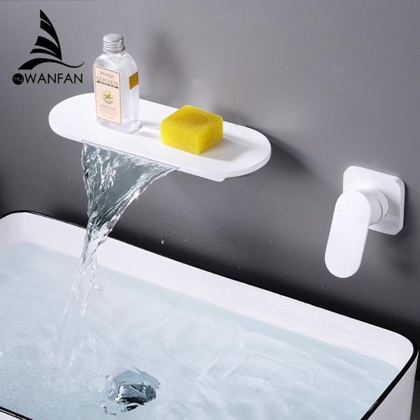 bathtub faucet white brass wall mount waterfall bathroom faucet spout single lever vanity sink mixer water tap 855866
bathtub faucet white brass wall mount waterfall bathroom faucet spout single lever vanity sink mixer water tap 855866