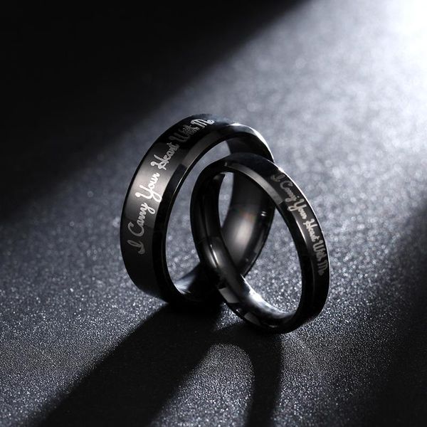 wedding rings i carry your heart with me titanium steel ring lovers 6mm and 4mm wholesale, Slivery;golden
wedding rings i carry your heart with me titanium steel ring lovers 6mm and 4mm wholesale, Slivery;golden