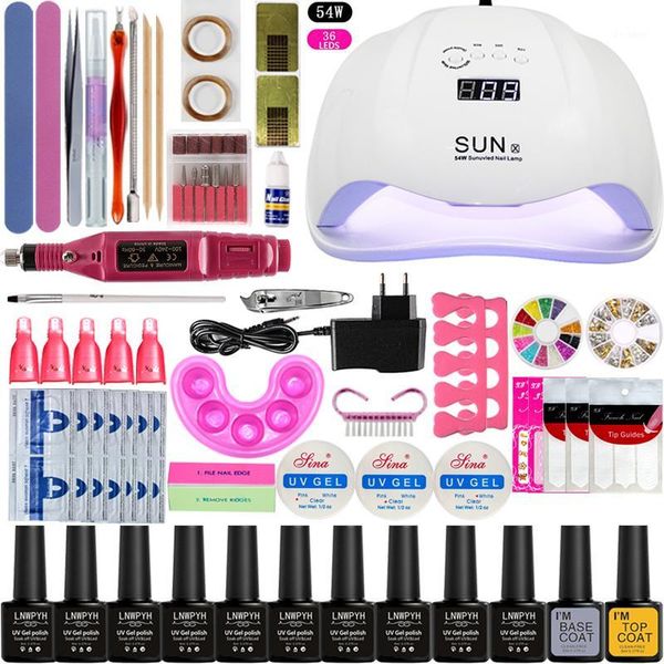 nail set 10 color soak off gel uv led lamp polish for nails manicure tools electric drill1
nail set 10 color soak off gel uv led lamp polish for nails manicure tools electric drill1