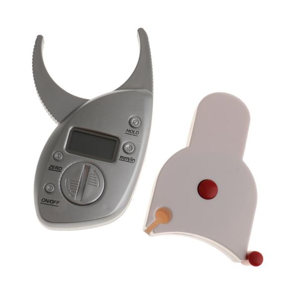 in 1 body fat caliper electronic digital skin muscle tester accessories