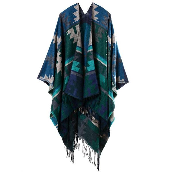 women's jackets women scarves ladies winter warm knitted cashmere poncho capes shawl cardigans sweater coat oversized reversible bufand, Black;brown
women's jackets women scarves ladies winter warm knitted cashmere poncho capes shawl cardigans sweater coat oversized reversible bufand, Black;brown