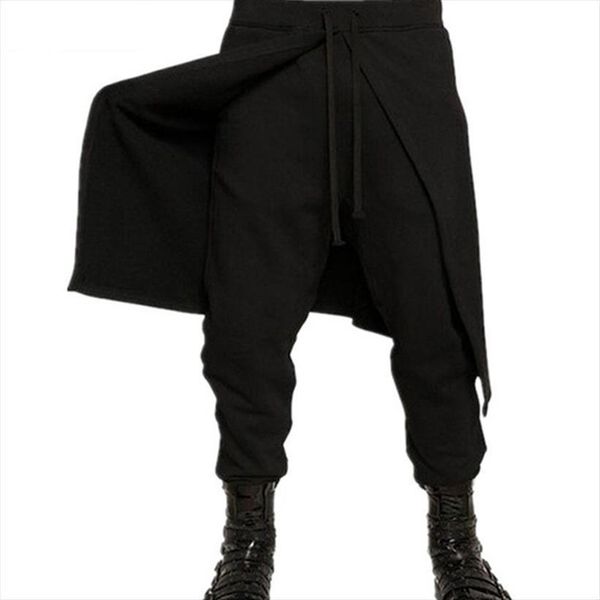 punk fashion long casual personality women pants stitching loose sweatpants plus size, Black
punk fashion long casual personality women pants stitching loose sweatpants plus size, Black