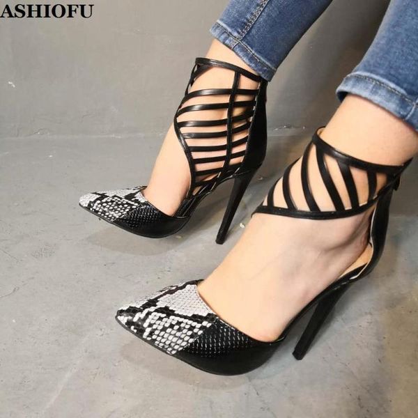 dress shoes ashiofu women high heel pumps pointed-toe office party prom patchwork leather evening fashion court, Black
dress shoes ashiofu women high heel pumps pointed-toe office party prom patchwork leather evening fashion court, Black