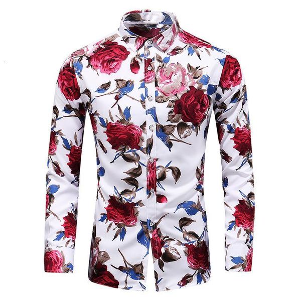 Men's Casual Shirts 6XL 7XL Men Fashion Flower Print Long Sleeve Mens Plus Size Floral Holiday Beach Hawaii Night Club X8JL, White;black
Men's Casual Shirts 6XL 7XL Men Fashion Flower Print Long Sleeve Mens Plus Size Floral Holiday Beach Hawaii Night Club X8JL, White;black