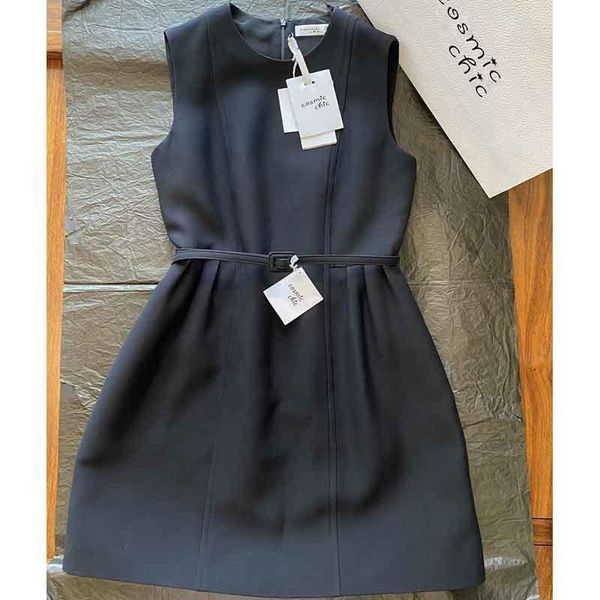 casual dresses cosmicchic 2021 early autumn wool women sleeveless a-line black white elegant business dress with belt high end ladies, Black;gray
casual dresses cosmicchic 2021 early autumn wool women sleeveless a-line black white elegant business dress with belt high end ladies, Black;gray