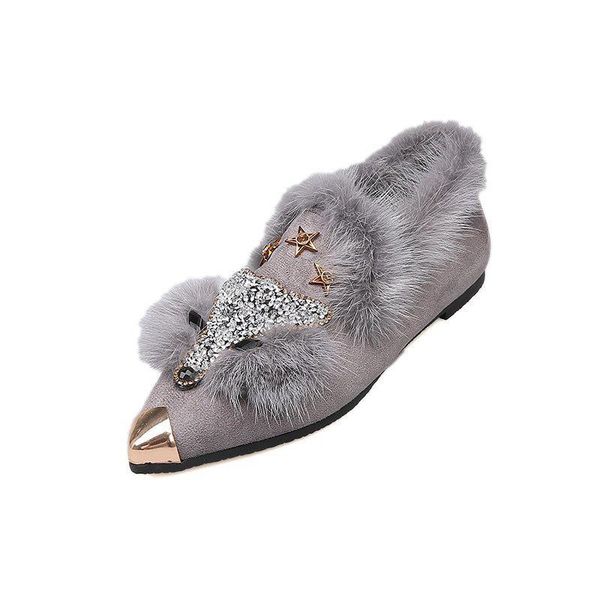 shoes women's winter 2021 fashion plus velvet pointed toe fur flat shallow mouth single cap slippers, Black
shoes women's winter 2021 fashion plus velvet pointed toe fur flat shallow mouth single cap slippers, Black