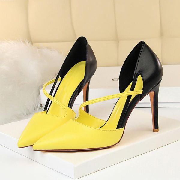 women summer 9.5cm high heels sandals yellow fetish red pumps female unique scarpins valentine hollow shoes, Black
women summer 9.5cm high heels sandals yellow fetish red pumps female unique scarpins valentine hollow shoes, Black