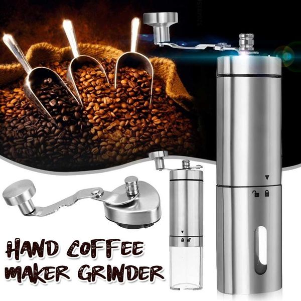 manual coffee grinders portable grinder mini stainless steel hand handmake bean burr mill kitchen tool
manual coffee grinders portable grinder mini stainless steel hand handmake bean burr mill kitchen tool