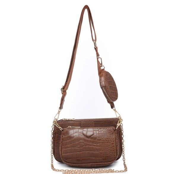 women shoulder bag luxury designer wide strap crossbody chain sling pu leather ladies 3bag set wallet
women shoulder bag luxury designer wide strap crossbody chain sling pu leather ladies 3bag set wallet