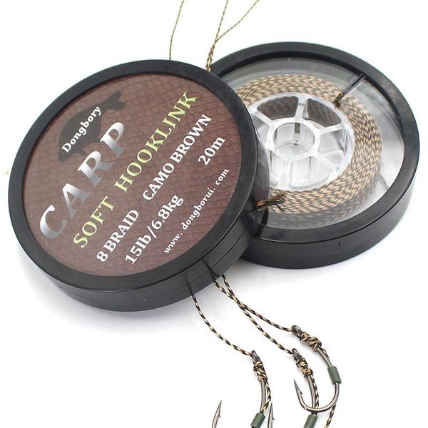 braid line 20m carp fishing soft hooklink 8 strand uncoated braided for hair rig accessories coarse equipment
braid line 20m carp fishing soft hooklink 8 strand uncoated braided for hair rig accessories coarse equipment