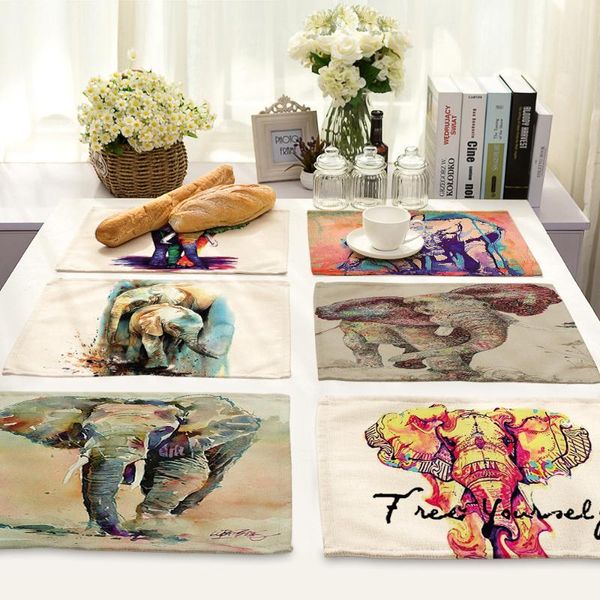 mats & pads animal color elephant kitchen placemat for dining table cotton linen mat nordic home decor drink
mats & pads animal color elephant kitchen placemat for dining table cotton linen mat nordic home decor drink