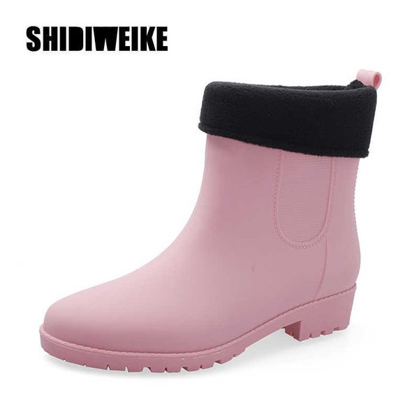 low-heeled pvc classic non-slip waterproof wild casual comfortable fashion trend daily female rain boots va150 210611, Black
low-heeled pvc classic non-slip waterproof wild casual comfortable fashion trend daily female rain boots va150 210611, Black