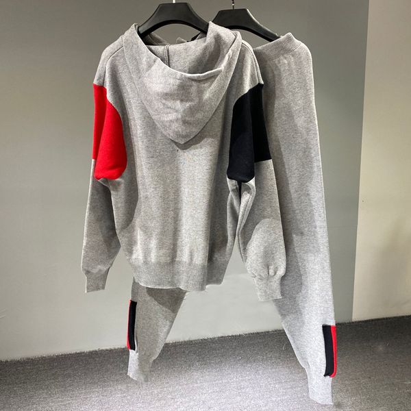 women's sweaters 2021- hoodie hit knit-shirt elastic harem women's fashionable pants 2 put together sports suits, White;black
women's sweaters 2021- hoodie hit knit-shirt elastic harem women's fashionable pants 2 put together sports suits, White;black