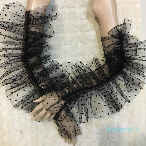 five fingers gloves women long fingerless dot print mesh with ruffles trim pography props costume accessory elegant, Blue;gray
five fingers gloves women long fingerless dot print mesh with ruffles trim pography props costume accessory elegant, Blue;gray