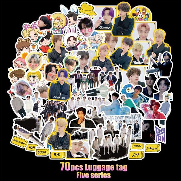 jewelry pouches, bags 70pcs korean kpop star bangtan boys butter stickers idols cute pos poster toys for skateboard suitcase laptop, Pink;blue
jewelry pouches, bags 70pcs korean kpop star bangtan boys butter stickers idols cute pos poster toys for skateboard suitcase laptop, Pink;blue
