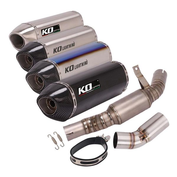 motorcycle exhaust system slip on middle link pipe and 51mm tail stainless steel replace catalyst for benelli leoncino 500
motorcycle exhaust system slip on middle link pipe and 51mm tail stainless steel replace catalyst for benelli leoncino 500