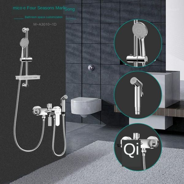 bathroom shower sets the refined copper faucet split household multi-function with shelf pressurized spray gun bath set1
bathroom shower sets the refined copper faucet split household multi-function with shelf pressurized spray gun bath set1