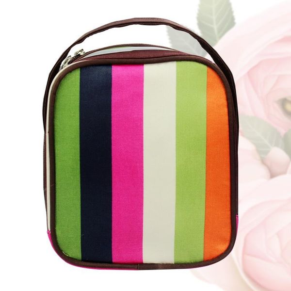 cosmetic bags & cases bag with striped dots, large-capacity portable toilet bag, convenient waterproof storage
cosmetic bags & cases bag with striped dots, large-capacity portable toilet bag, convenient waterproof storage