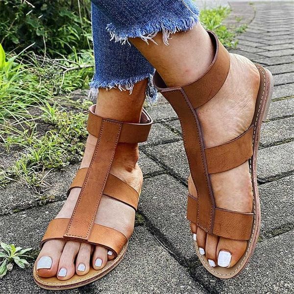 sandals summer beach dress women's flat heels europe shoes woman fashion ladies comfy rome gladiator buckle flts sandalia, Black
sandals summer beach dress women's flat heels europe shoes woman fashion ladies comfy rome gladiator buckle flts sandalia, Black