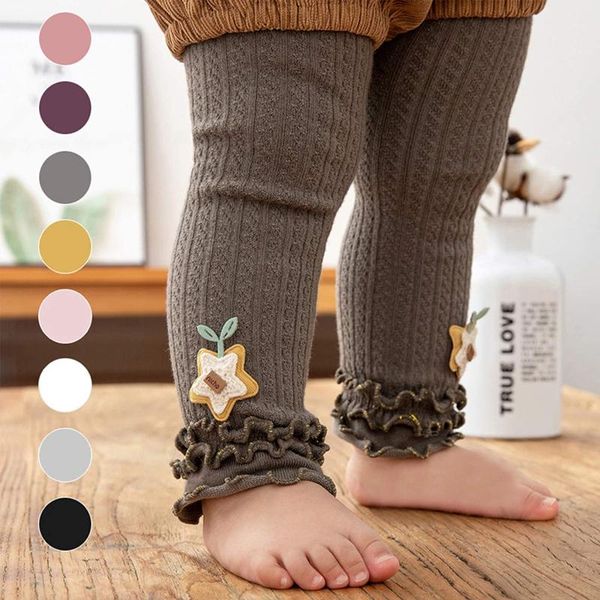trousers little baby girls ankle length knit footless tights with ruffle cute cartoon flower leggings, Blue
trousers little baby girls ankle length knit footless tights with ruffle cute cartoon flower leggings, Blue