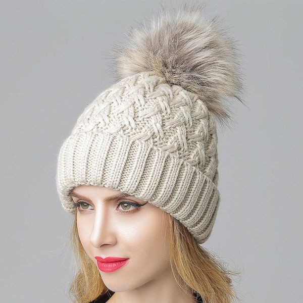 beanies hat female autumn and winter warm knitted super large wool ball plush solid solor twist ear protection cap
beanies hat female autumn and winter warm knitted super large wool ball plush solid solor twist ear protection cap