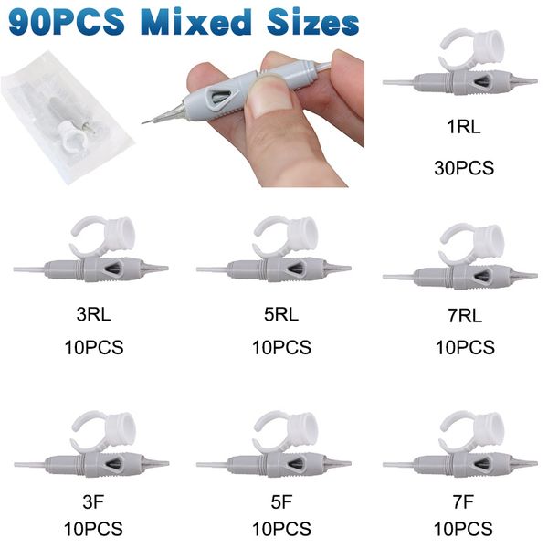 50/90pcs mixed tattoo needles microblading disposable cartridge needle for charmant permanent makeup machine pen tattoo machinescouts
50/90pcs mixed tattoo needles microblading disposable cartridge needle for charmant permanent makeup machine pen tattoo machinescouts