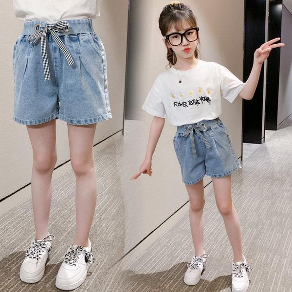 blue denim shorts for teenage girls kids girl jeans with belt fashion baby clothes summer clothing, Black
blue denim shorts for teenage girls kids girl jeans with belt fashion baby clothes summer clothing, Black