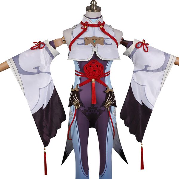 anime costumes genshin impact shenhe game suit uniform shen he cosplay costume halloween carnival party outfit for women 2021 new, Black
anime costumes genshin impact shenhe game suit uniform shen he cosplay costume halloween carnival party outfit for women 2021 new, Black