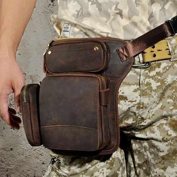 waist bags men crazy horse/ oil wax genuine leather thigh drop leg bag vintage leisure messenger shoulder
waist bags men crazy horse/ oil wax genuine leather thigh drop leg bag vintage leisure messenger shoulder