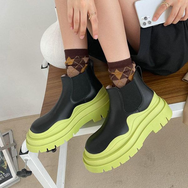 boots 2021 autumn winter women ankle fashion slip on platform woman shoes genuine leather comfort low heel short, Black
boots 2021 autumn winter women ankle fashion slip on platform woman shoes genuine leather comfort low heel short, Black