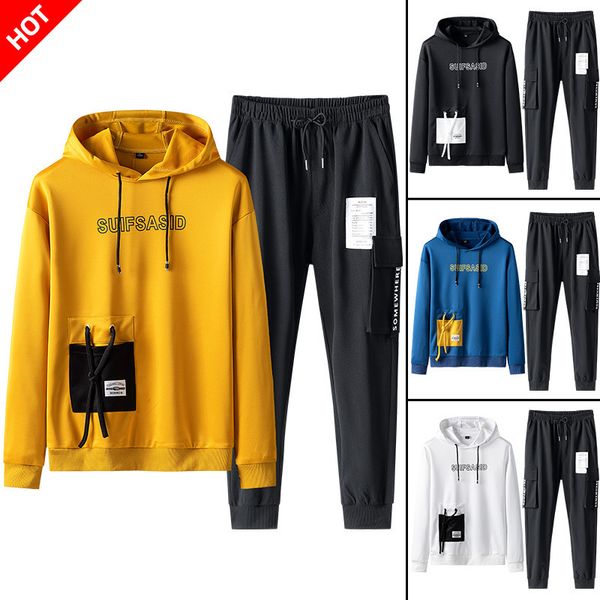 men's t shirts long sleeved t-shirt wear a set with ruffian and handsome 2021 autumn suit fashion brand cloth, White;black
men's t shirts long sleeved t-shirt wear a set with ruffian and handsome 2021 autumn suit fashion brand cloth, White;black