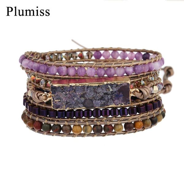 tennis plumiss rectangle purple imperial jaspers wrap bracelet red creek natural stone beaded boho bracelets gothic jewelry, Golden;silver
tennis plumiss rectangle purple imperial jaspers wrap bracelet red creek natural stone beaded boho bracelets gothic jewelry, Golden;silver