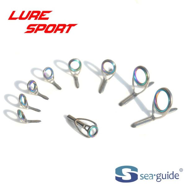 titanium frame guide and set rainbow ring 9pcs cast guides rod building component pole repair diy accessory seaguide boat fishing rods 
titanium frame guide and set rainbow ring 9pcs cast guides rod building component pole repair diy accessory seaguide boat fishing rods