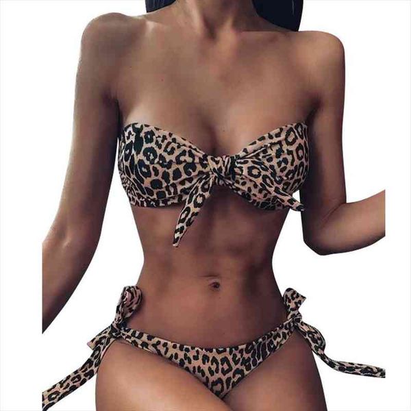 women leopard print bandeau swimsuit bikini set push-up padded bra bow strapless swimwear bathing beachwear 40, White;black
women leopard print bandeau swimsuit bikini set push-up padded bra bow strapless swimwear bathing beachwear 40, White;black