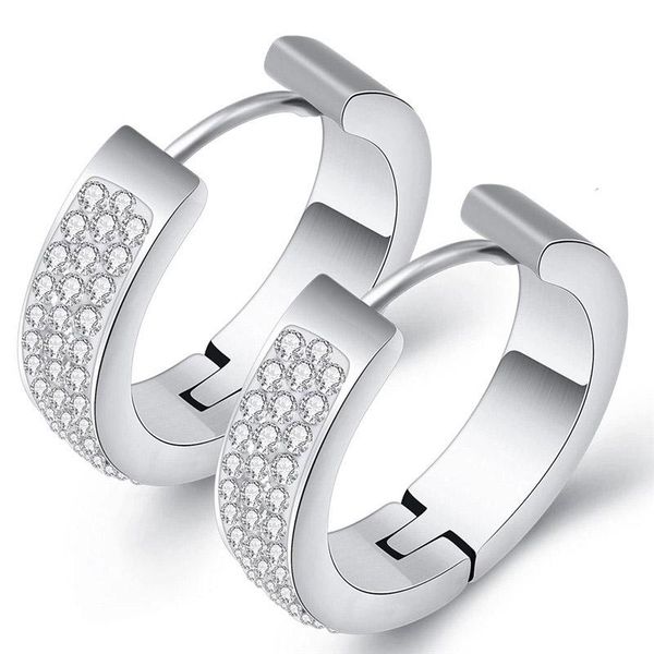 hoop & huggie modyle sell width 5mm fashion clear crystal stainless steel earrings for women valentine gift jewelry earring wholesale, Golden;silver
hoop & huggie modyle sell width 5mm fashion clear crystal stainless steel earrings for women valentine gift jewelry earring wholesale, Golden;silver