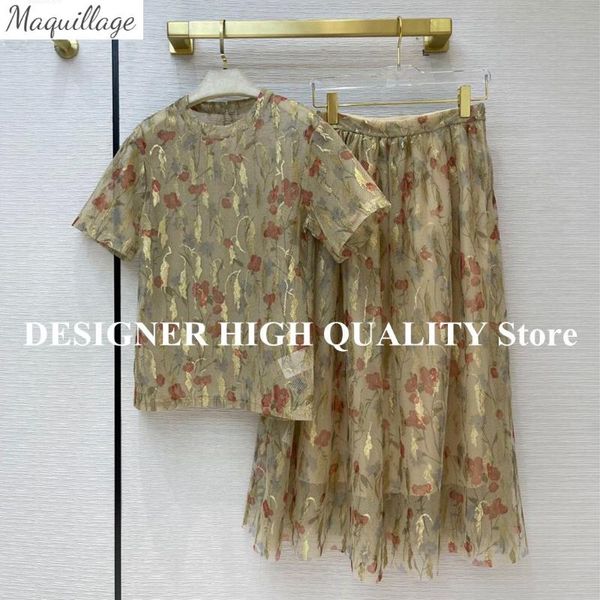 women's t-shirt high-end mesh tee 2021 summer o-neck short sleeve transparent lurex embroidery floral chic, White
women's t-shirt high-end mesh tee 2021 summer o-neck short sleeve transparent lurex embroidery floral chic, White