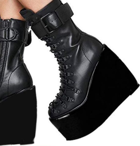 boots women anke super high heels wedges shoes woman booties luxury matin shoe chaussures femme zapatos mujer sapato k0213, Black
boots women anke super high heels wedges shoes woman booties luxury matin shoe chaussures femme zapatos mujer sapato k0213, Black