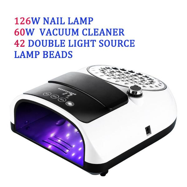 nail dryers 186w multifunctional lamp vacuum dust collector 2 in 1 cleaner portable 42 uv led dryer art tools
nail dryers 186w multifunctional lamp vacuum dust collector 2 in 1 cleaner portable 42 uv led dryer art tools