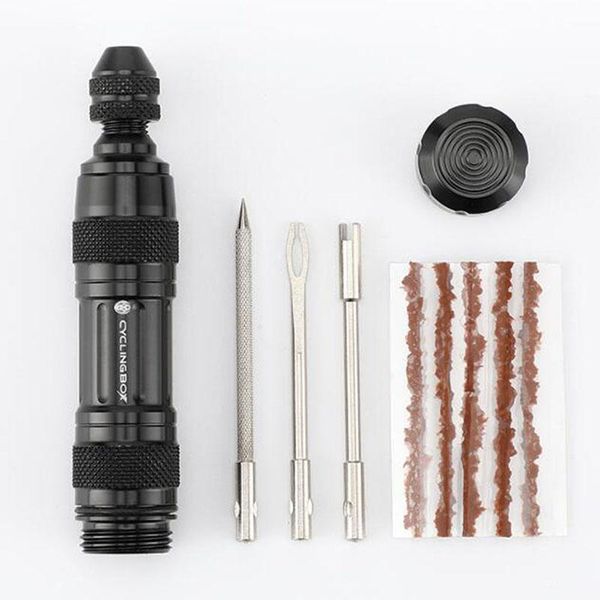 tools portable bicycle tire repair kit 5 rubber strips and 3 drills for mtb road bike tubeless maintain tool simple set
tools portable bicycle tire repair kit 5 rubber strips and 3 drills for mtb road bike tubeless maintain tool simple set