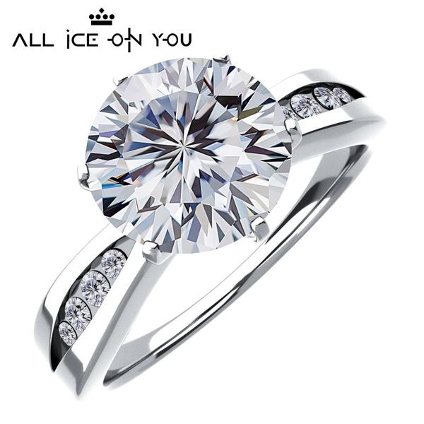 cluster rings 2021 real gold plated luxury 925 sterling silver 1ct d color moissanite vvs1 jewelry wedding diamond stud 6 claw ring women gi, Golden;silver
cluster rings 2021 real gold plated luxury 925 sterling silver 1ct d color moissanite vvs1 jewelry wedding diamond stud 6 claw ring women gi, Golden;silver