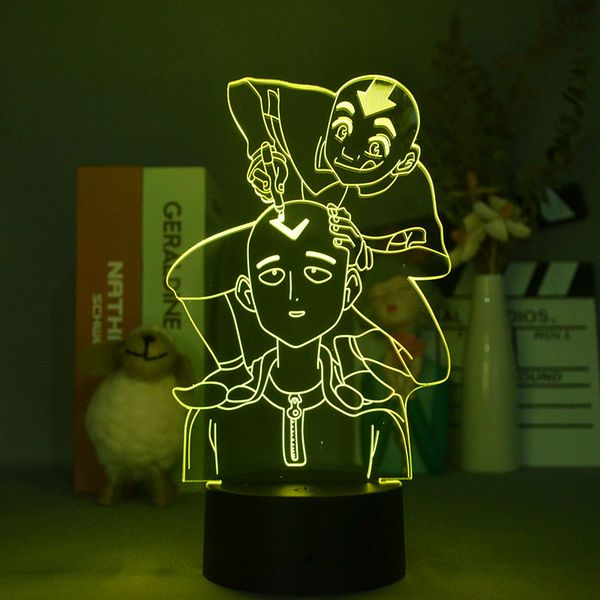 usb smart night sensor light 3d led nightlight anime table lamp avatar the last airbender teenager fans gift room decoration
usb smart night sensor light 3d led nightlight anime table lamp avatar the last airbender teenager fans gift room decoration