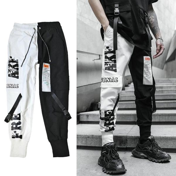 men's pants streetwear harem joggers men 2021 hip hop ribbons casual mens ankle-length slim trousers, Black
men's pants streetwear harem joggers men 2021 hip hop ribbons casual mens ankle-length slim trousers, Black