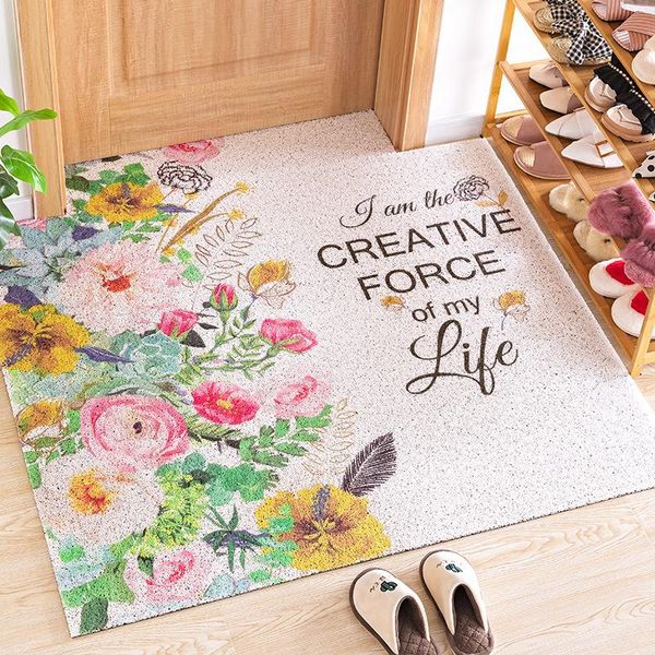 nordic rural style flower pattern door mat carpet pvc silk loop anti-slip cuttable home doormat porch entrance carpets
nordic rural style flower pattern door mat carpet pvc silk loop anti-slip cuttable home doormat porch entrance carpets