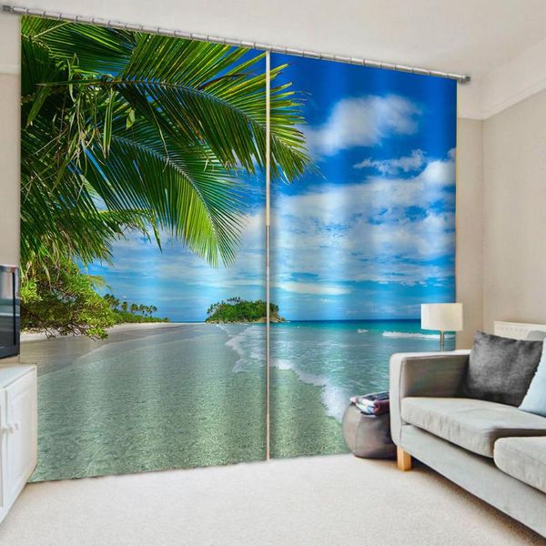 customized 3d curtains simple and fresh modern blue beach thickening blackout window curtain & drapes
customized 3d curtains simple and fresh modern blue beach thickening blackout window curtain & drapes