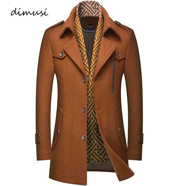 men's jackets dimusi winter autumn wool blends coats casual thick windproof scarf cotton long jacket male warm business, Black;brown
men's jackets dimusi winter autumn wool blends coats casual thick windproof scarf cotton long jacket male warm business, Black;brown